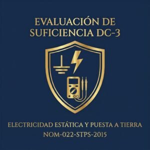 Evaluación de Suficiencia DC-3: Electricidad Estática y Puesta a Tierra (NOM-022-STPS-2015).